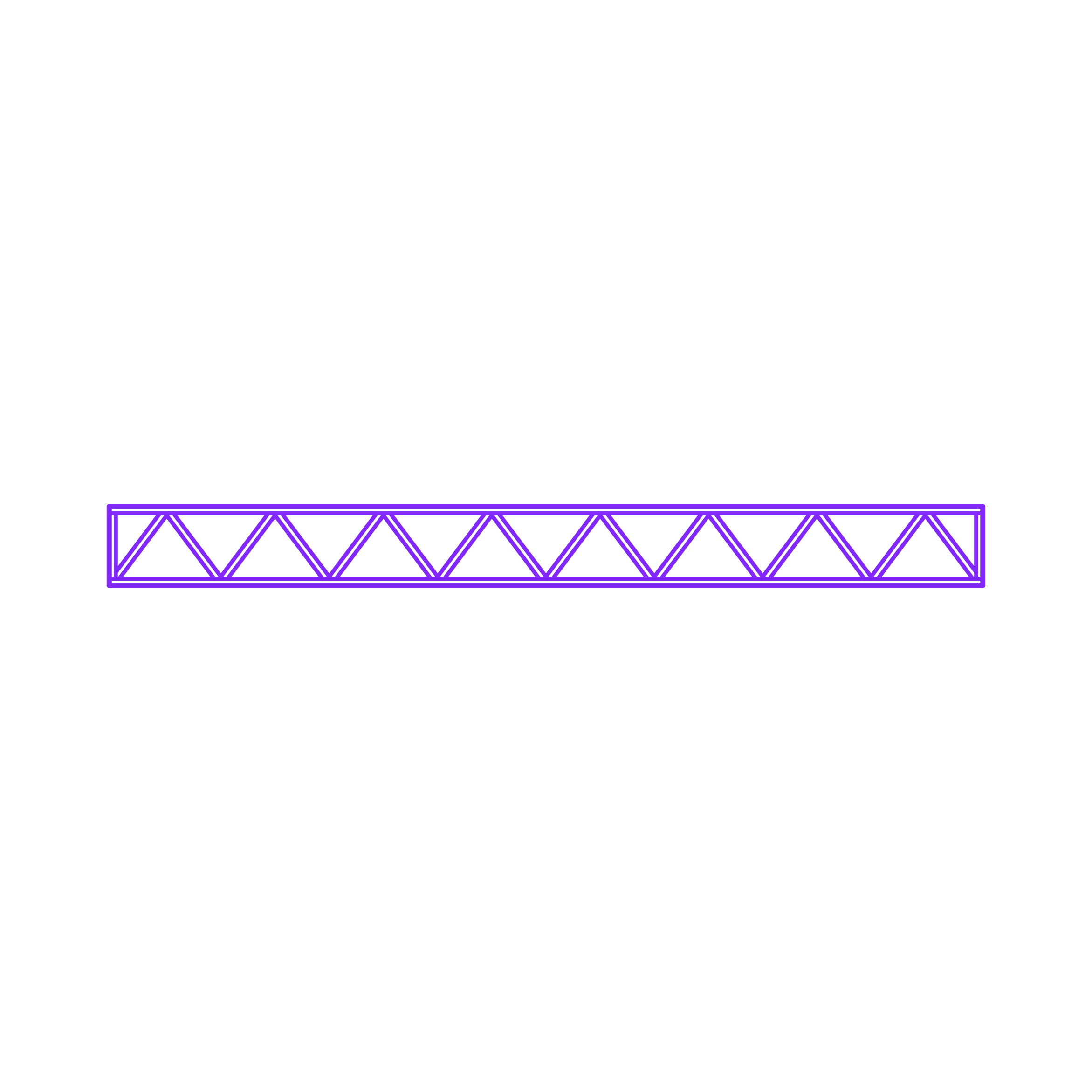 Buildings Trusses Flat Warren Outline Svg File Free Vectors